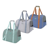 Maxbell Pet Carrier Bag Dog Travel Bag Shoulder Bag Portable Breathable Mesh for Dog Gray