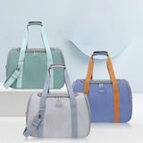 Maxbell Pet Carrier Bag Dog Travel Bag Shoulder Bag Portable Breathable Mesh for Dog Gray
