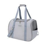 Maxbell Pet Carrier Bag Dog Travel Bag Shoulder Bag Portable Breathable Mesh for Dog Gray