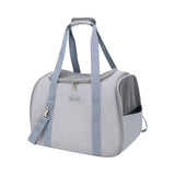 Maxbell Pet Carrier Bag Dog Travel Bag Shoulder Bag Portable Breathable Mesh for Dog Gray