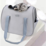 Maxbell Pet Carrier Bag Dog Travel Bag Shoulder Bag Portable Breathable Mesh for Dog Gray