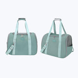 Maxbell Pet Carrier Bag Dog Travel Bag Shoulder Bag Portable Breathable Mesh for Dog Green