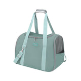 Maxbell Pet Carrier Bag Dog Travel Bag Shoulder Bag Portable Breathable Mesh for Dog Green