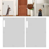 Maxbell Door Scratch Protector Panel Transparent Durable Pet Door Scratch Shield 120cm X 83cm