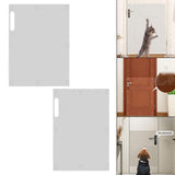 Maxbell Door Scratch Protector Panel Transparent Durable Pet Door Scratch Shield 120cm X 83cm