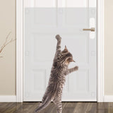 Maxbell Door Scratch Protector Panel Transparent Durable Pet Door Scratch Shield 120cm X 83cm