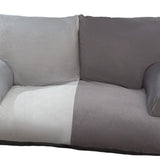 Maxbell Dog Sofa Bed Four Seasons Universal Fashion Nest Soft Pet Sofa Bed for Puppy Dark Gray Light Gray