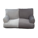 Maxbell Dog Sofa Bed Four Seasons Universal Fashion Nest Soft Pet Sofa Bed for Puppy Dark Gray Light Gray