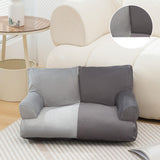 Maxbell Dog Sofa Bed Four Seasons Universal Fashion Nest Soft Pet Sofa Bed for Puppy Dark Gray Light Gray