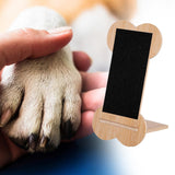Maxbell Durable Dog Scratch Pad for Nails Nail File for Trimming Large Dogs Bone Shape