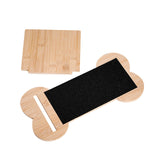 Maxbell Durable Dog Scratch Pad for Nails Nail File for Trimming Large Dogs Bone Shape