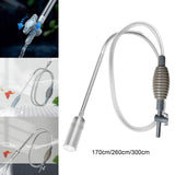Maxbell Fish Tank Water Change Vacuum Gravel Cleaner Aquarium Clean for Sand Washing 170cm