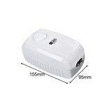 Maxbell Aquarium Air Pump Pond Fountain Silent Portable Powerful Oxygen Aerator Pump 5W Double Hole