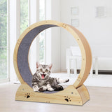 Maxbell Cat Running Wheel Exerciser Workout Game Kitten Cat Treadmill Exercise Wheel