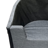 Maxbell Small Dog Car Seat with Leash Durable Puppy Bed for Car Pet Car Booster Seat