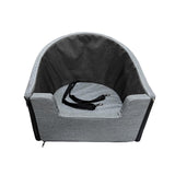 Maxbell Small Dog Car Seat with Leash Durable Puppy Bed for Car Pet Car Booster Seat
