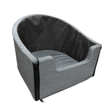 Maxbell Small Dog Car Seat with Leash Durable Puppy Bed for Car Pet Car Booster Seat