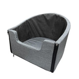 Maxbell Small Dog Car Seat with Leash Durable Puppy Bed for Car Pet Car Booster Seat