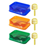 Maxbell Dog Toilet Pets Supplies Dog Potty Pan Training Toilet Bedpan Cat Litter Box Blue