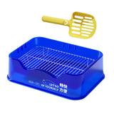 Maxbell Dog Toilet Pets Supplies Dog Potty Pan Training Toilet Bedpan Cat Litter Box Blue