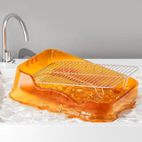 Maxbell Dog Toilet Pets Supplies Dog Potty Pan Training Toilet Bedpan Cat Litter Box Orange