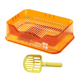 Maxbell Dog Toilet Pets Supplies Dog Potty Pan Training Toilet Bedpan Cat Litter Box Orange