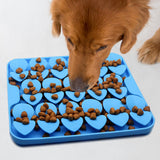 Maxbell Dog Lick Pad Wet Food Lick Pad Puppy Playing Interactive Toy Dog Licking Mat S Size Black