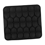 Maxbell Dog Lick Pad Wet Food Lick Pad Puppy Playing Interactive Toy Dog Licking Mat S Size Black