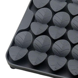 Maxbell Dog Lick Pad Wet Food Lick Pad Puppy Playing Interactive Toy Dog Licking Mat S Size Gray