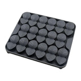 Maxbell Dog Lick Pad Wet Food Lick Pad Puppy Playing Interactive Toy Dog Licking Mat S Size Gray