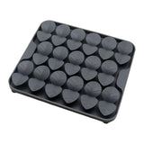 Maxbell Dog Lick Pad Wet Food Lick Pad Puppy Playing Interactive Toy Dog Licking Mat S Size Gray