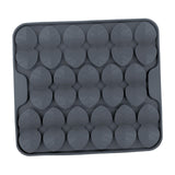 Maxbell Dog Lick Pad Wet Food Lick Pad Puppy Playing Interactive Toy Dog Licking Mat S Size Gray