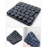 Maxbell Dog Lick Pad Wet Food Lick Pad Puppy Playing Interactive Toy Dog Licking Mat S Size Gray
