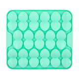 Maxbell Dog Lick Pad Wet Food Lick Pad Puppy Playing Interactive Toy Dog Licking Mat S Size Light Green