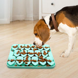 Maxbell Dog Lick Pad Wet Food Lick Pad Puppy Playing Interactive Toy Dog Licking Mat S Size Light Green