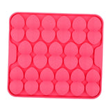 Maxbell Dog Lick Pad Wet Food Lick Pad Puppy Playing Interactive Toy Dog Licking Mat S Size Pink