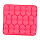 Maxbell Dog Lick Pad Wet Food Lick Pad Puppy Playing Interactive Toy Dog Licking Mat S Size Pink