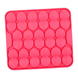 Maxbell Dog Lick Pad Wet Food Lick Pad Puppy Playing Interactive Toy Dog Licking Mat S Size Pink