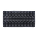 Maxbell Dog Lick Pad Wet Food Lick Pad Puppy Playing Interactive Toy Dog Licking Mat M Size Black
