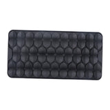 Maxbell Dog Lick Pad Wet Food Lick Pad Puppy Playing Interactive Toy Dog Licking Mat M Size Black
