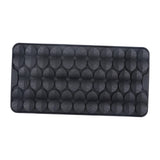 Maxbell Dog Lick Pad Wet Food Lick Pad Puppy Playing Interactive Toy Dog Licking Mat M Size Black