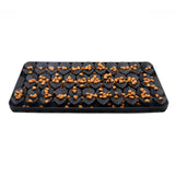Maxbell Dog Lick Pad Wet Food Lick Pad Puppy Playing Interactive Toy Dog Licking Mat M Size Black