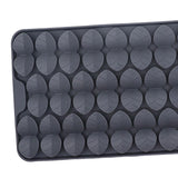 Maxbell Dog Lick Pad Wet Food Lick Pad Puppy Playing Interactive Toy Dog Licking Mat M Size Gray