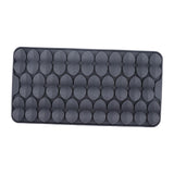 Maxbell Dog Lick Pad Wet Food Lick Pad Puppy Playing Interactive Toy Dog Licking Mat M Size Gray