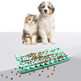 Maxbell Dog Lick Pad Wet Food Lick Pad Puppy Playing Interactive Toy Dog Licking Mat M Size Light Green