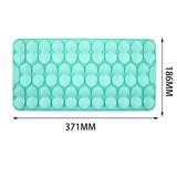 Maxbell Dog Lick Pad Wet Food Lick Pad Puppy Playing Interactive Toy Dog Licking Mat M Size Light Green