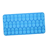 Maxbell Dog Lick Pad Wet Food Lick Pad Puppy Playing Interactive Toy Dog Licking Mat M Size Blue