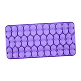 Maxbell Dog Lick Pad Wet Food Lick Pad Puppy Playing Interactive Toy Dog Licking Mat M Size Purple