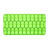 Maxbell Dog Lick Pad Wet Food Lick Pad Puppy Playing Interactive Toy Dog Licking Mat M Size Green
