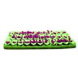 Maxbell Dog Lick Pad Wet Food Lick Pad Puppy Playing Interactive Toy Dog Licking Mat M Size Green